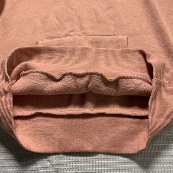 Reflex Hoodie Dusty Pink Color Soft Sweatshirt Material - Picture 6 of 8